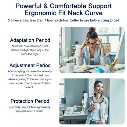 Airbag Heat Therapy Decompression, Fall 2025 Pain Relief – Neck Traction Device