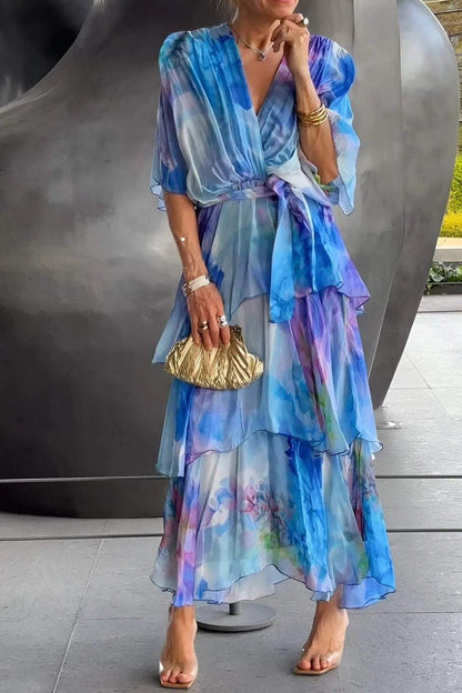 Variant image for Elegant Maxi Dress for Women, Flowing Summer Dress for All Occasions, Chic and Comfortable Fit-1
