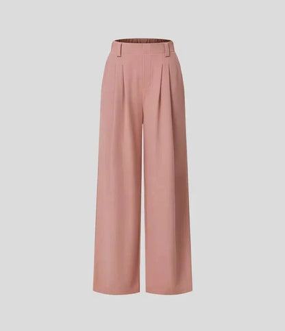 Women's Linen Pants - Ultra Comfort Trousers with Flattering Fit, Soft Fabric for Casual and Formal Wear-2