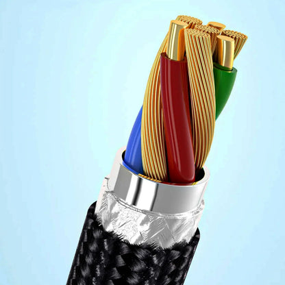 Type USB A To C Cable 10ft Braided Fast High Speed Charging