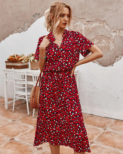 Variant image for Elegant Women's Dress, Flattering Cut Knee-Length Formal Dress in Luxurious Soft Fabric for All Occasions-31