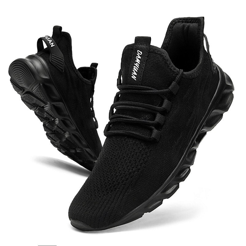 All-Round Men's Shoes with Breathable Fabric, Sturdy Sole, and Versatile Style for Casual Wear-1